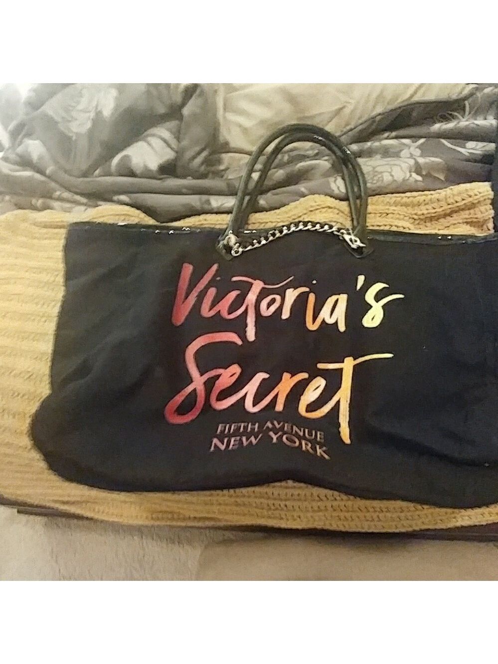 Victoria's Secret Black Shoulder Bag